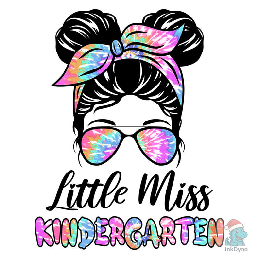 Little Miss Kindergarten Back to School - DTF Transfer