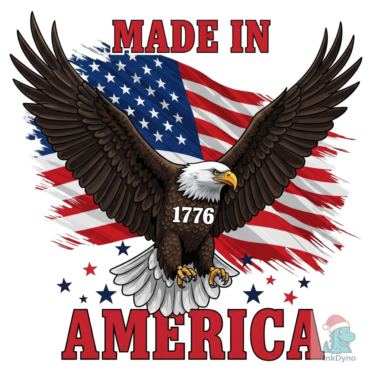 Made in 1776 America 4th of July Shirt