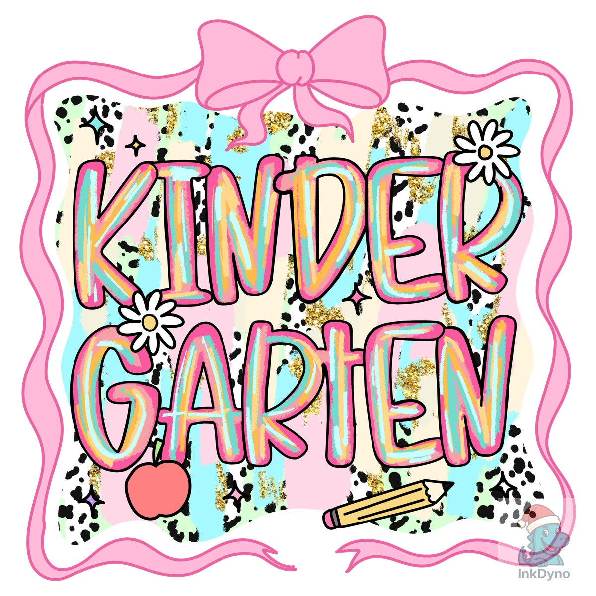 Pink Brushstroke Back-to-School