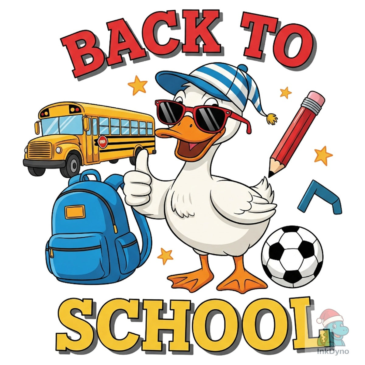 Back to School School Goose