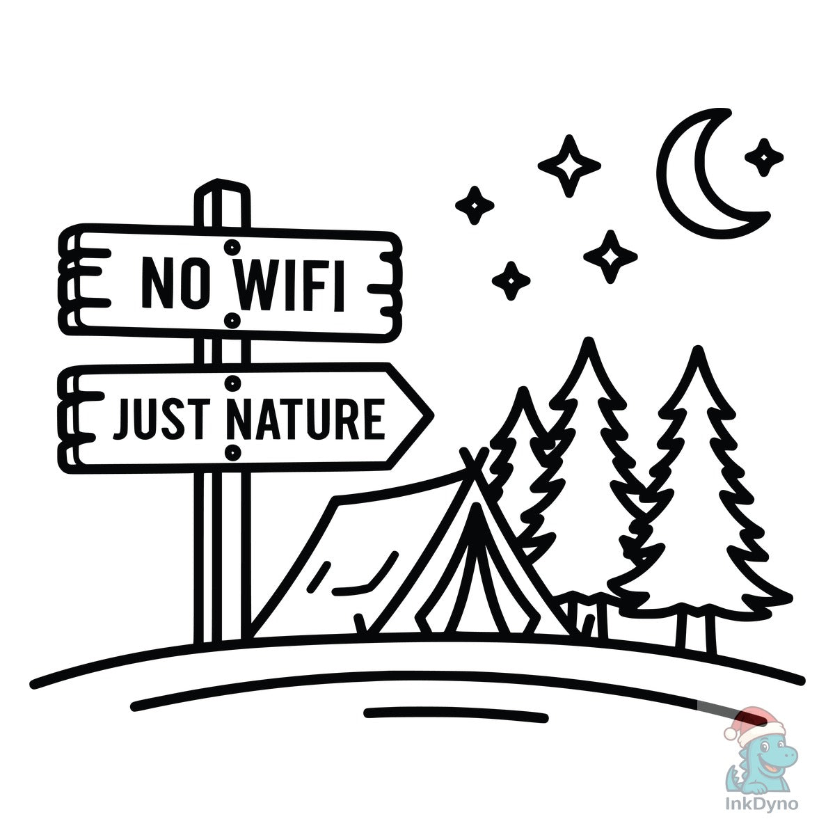 No Wifi Just Nature