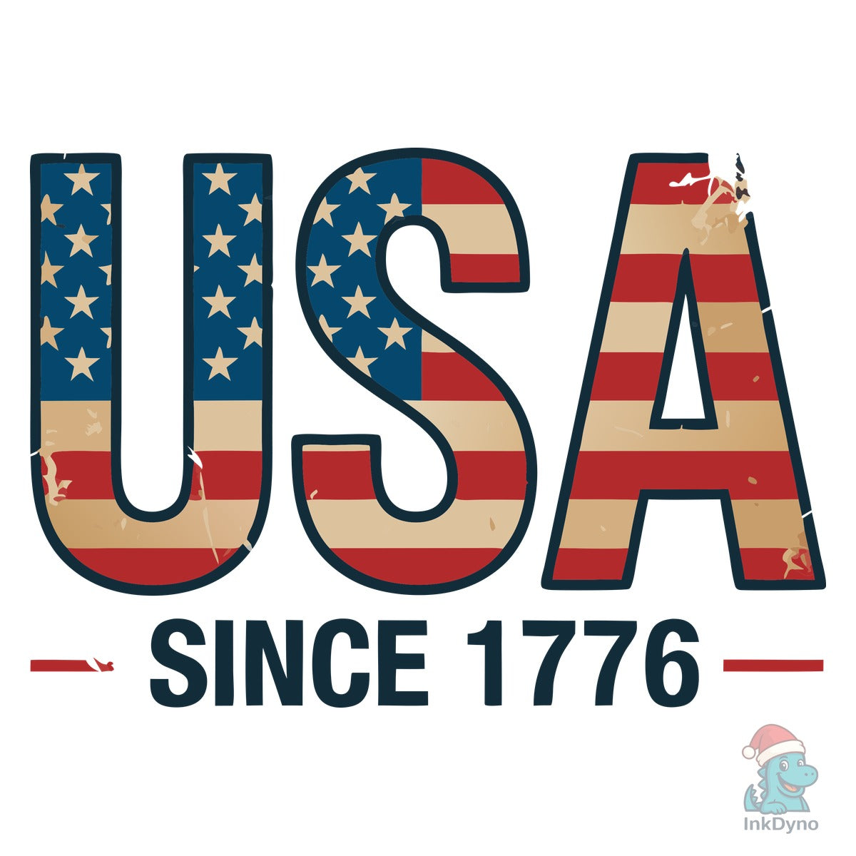 Usa Flag Design Since 1776 Design