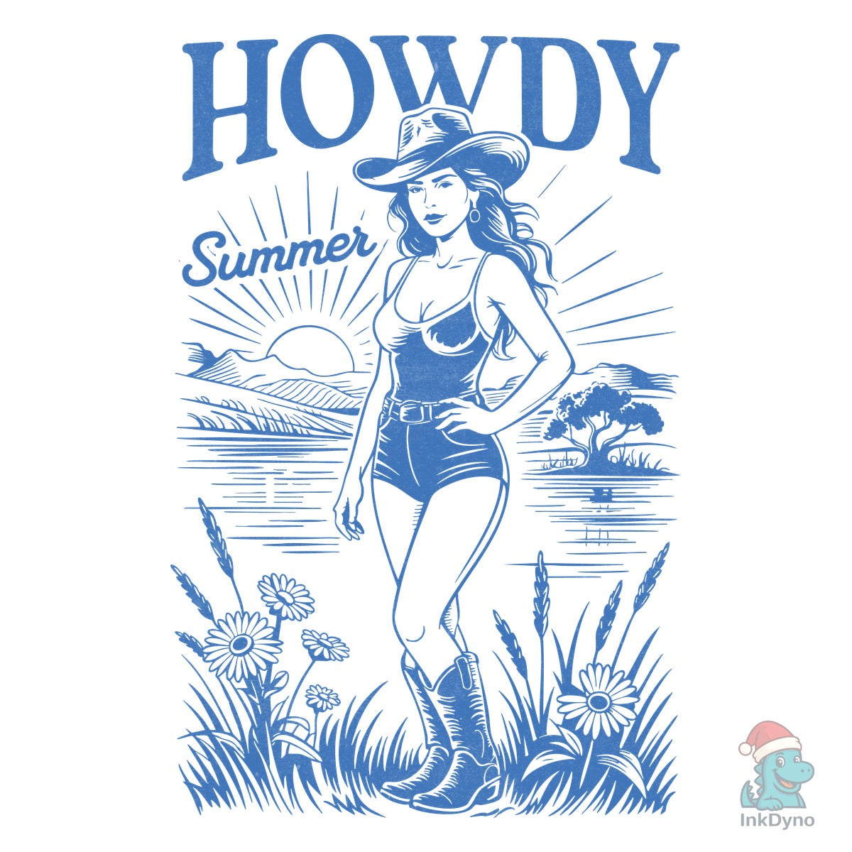 Howdy Summer Cowgirl