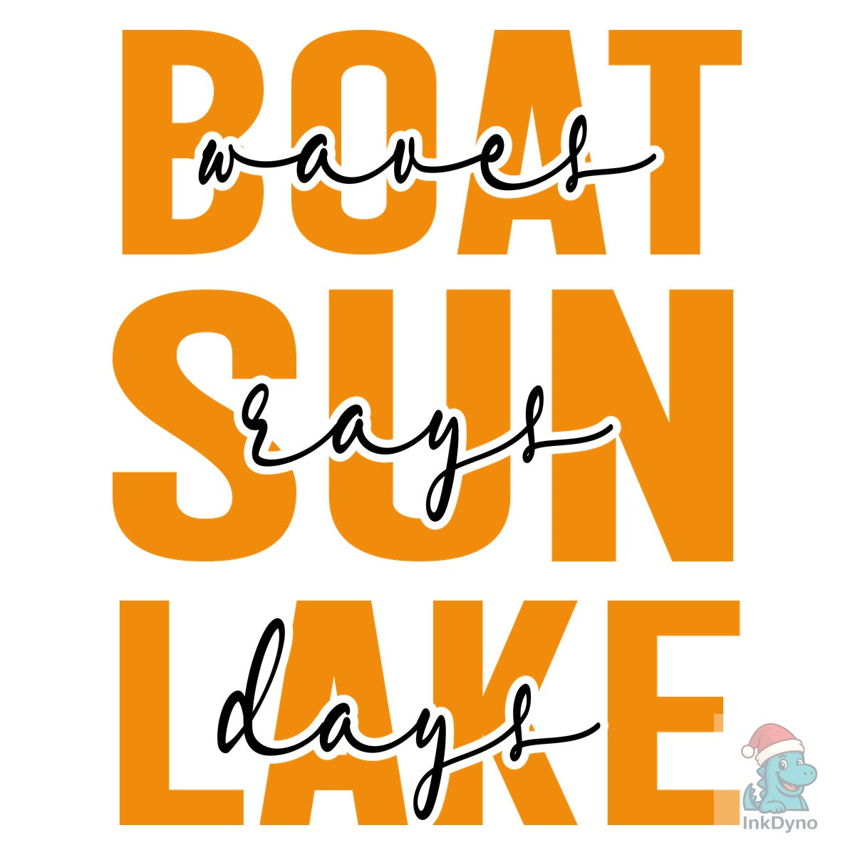 Boat Waves Sublimation Designs Sun