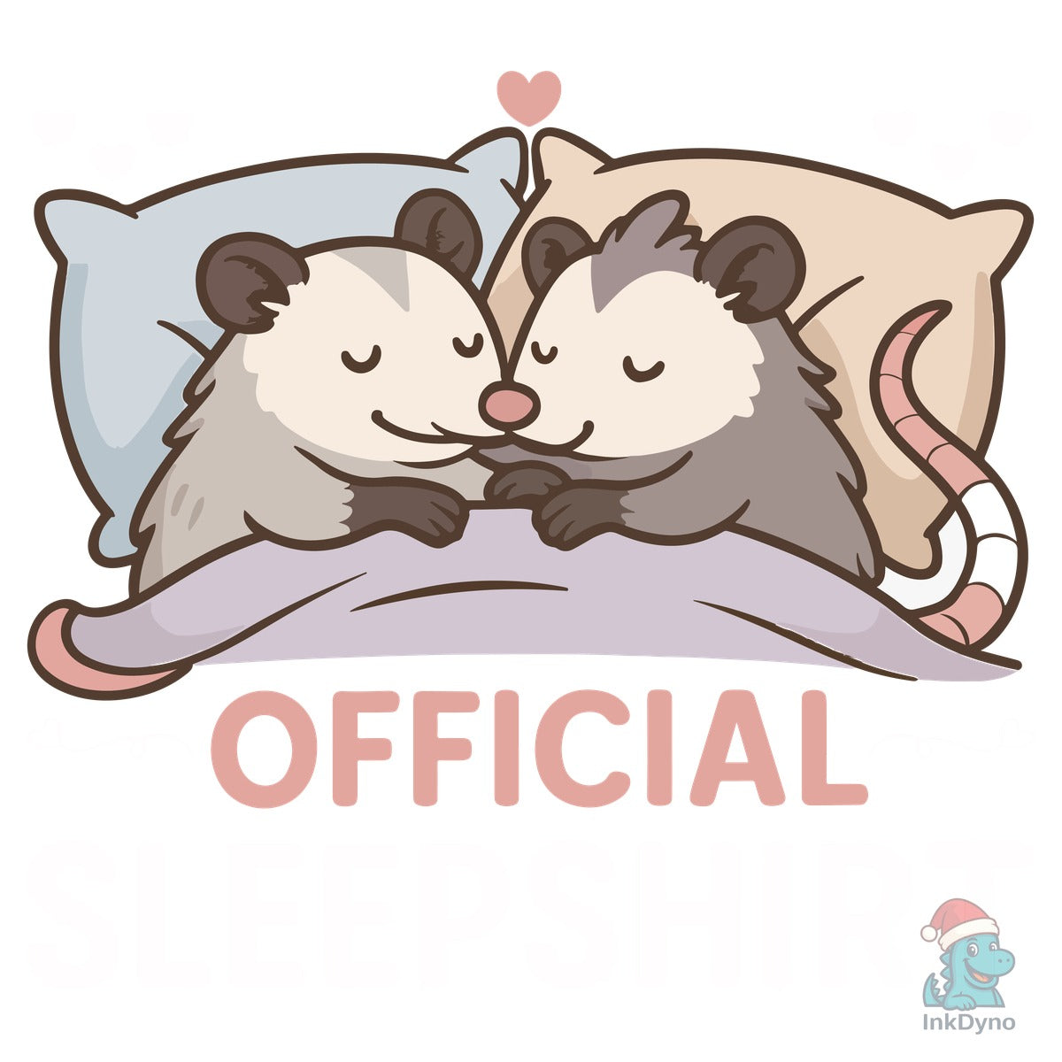Cute Opossum Official Sleep T-Shirt