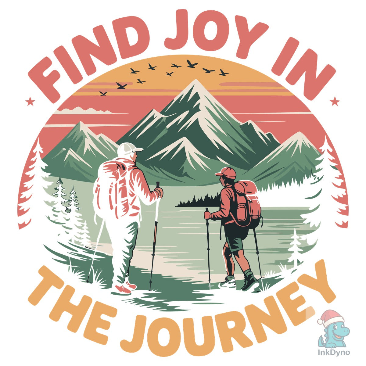Find Joy in the Journey Hiking Design