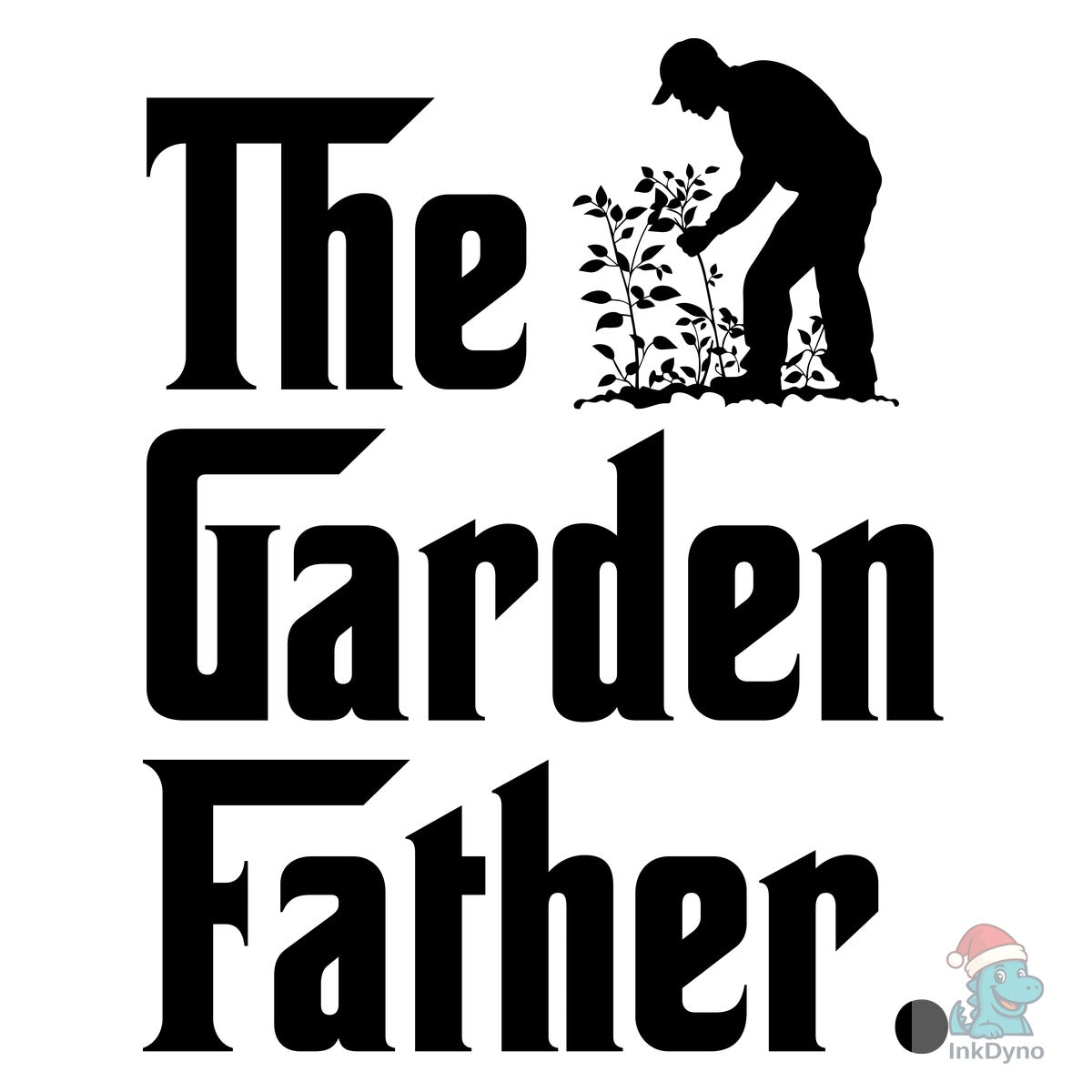 The Garden Father. T-shirt Design