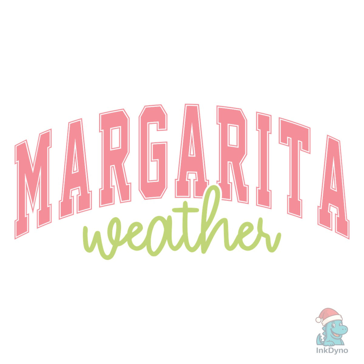 Margarita Weather Distressed Varsity