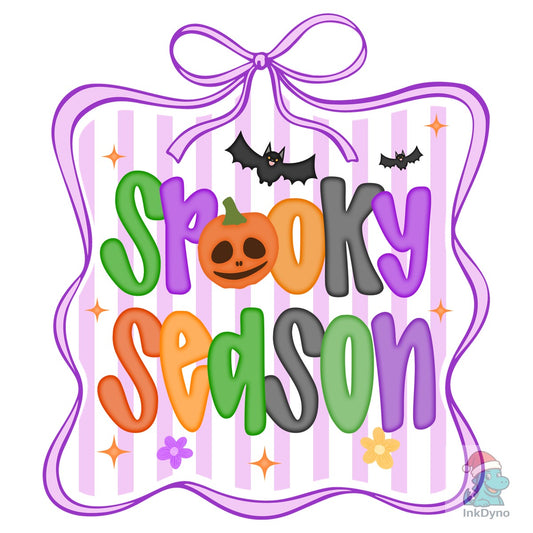 Preppy Spooky Season Halloween - DTF Transfer