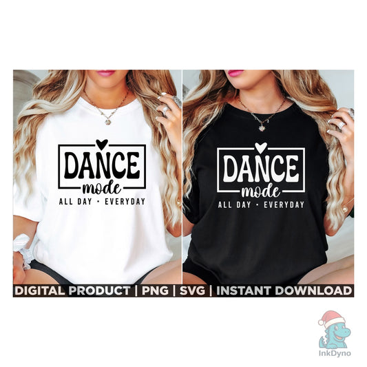 Dance Mode Dance Mom Shirt - DTF Transfer