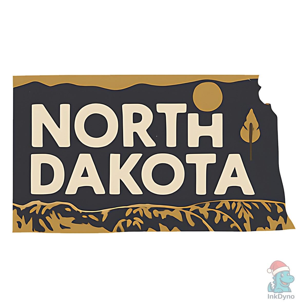 North Dakota State Map