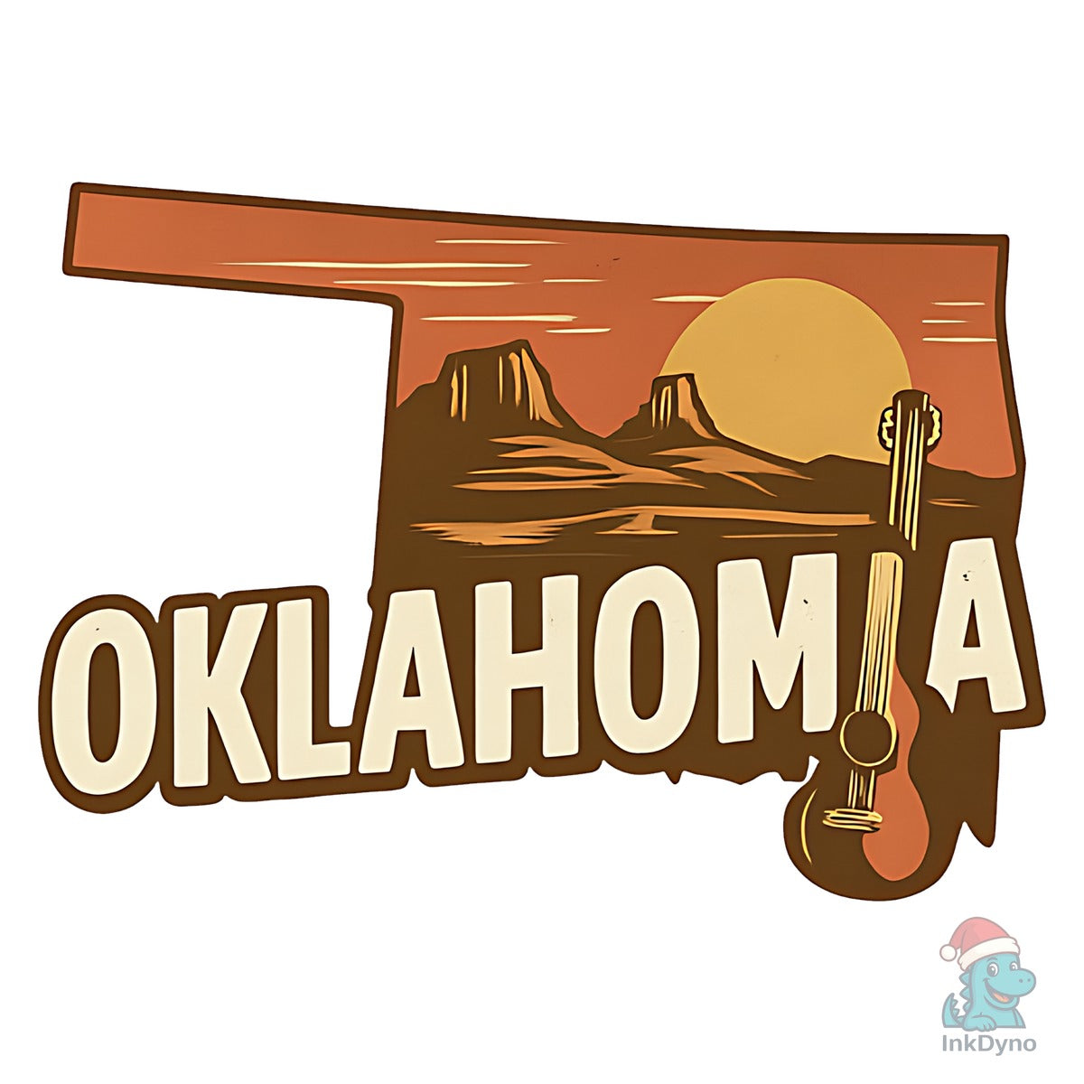 Oklahoma State Map