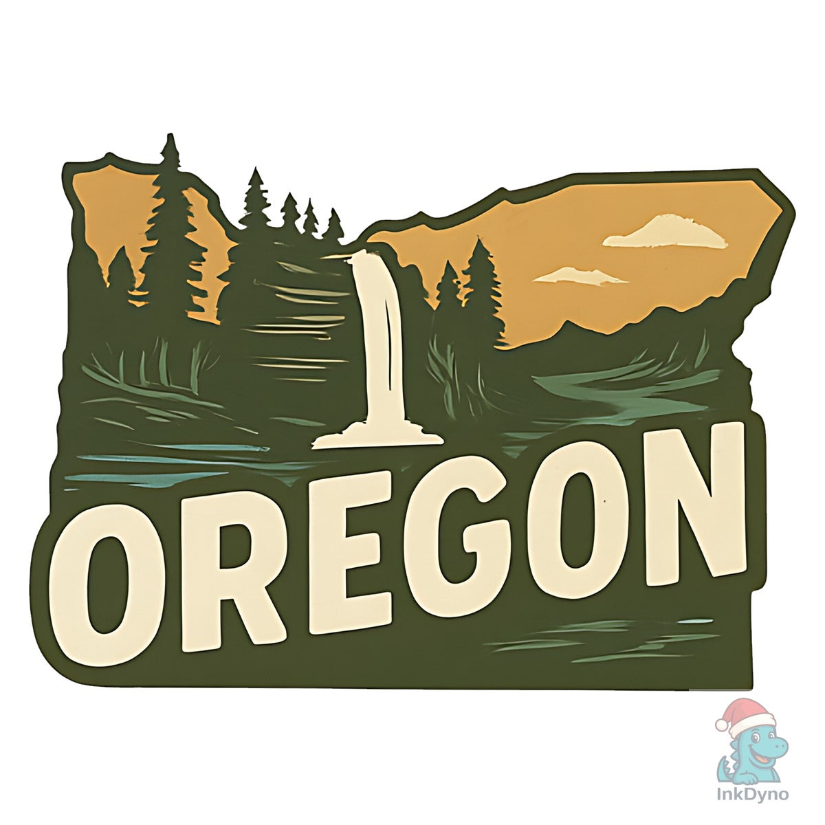 Oregon State Map