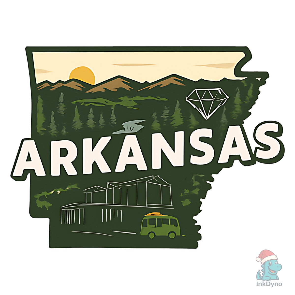 Arkansas State Map