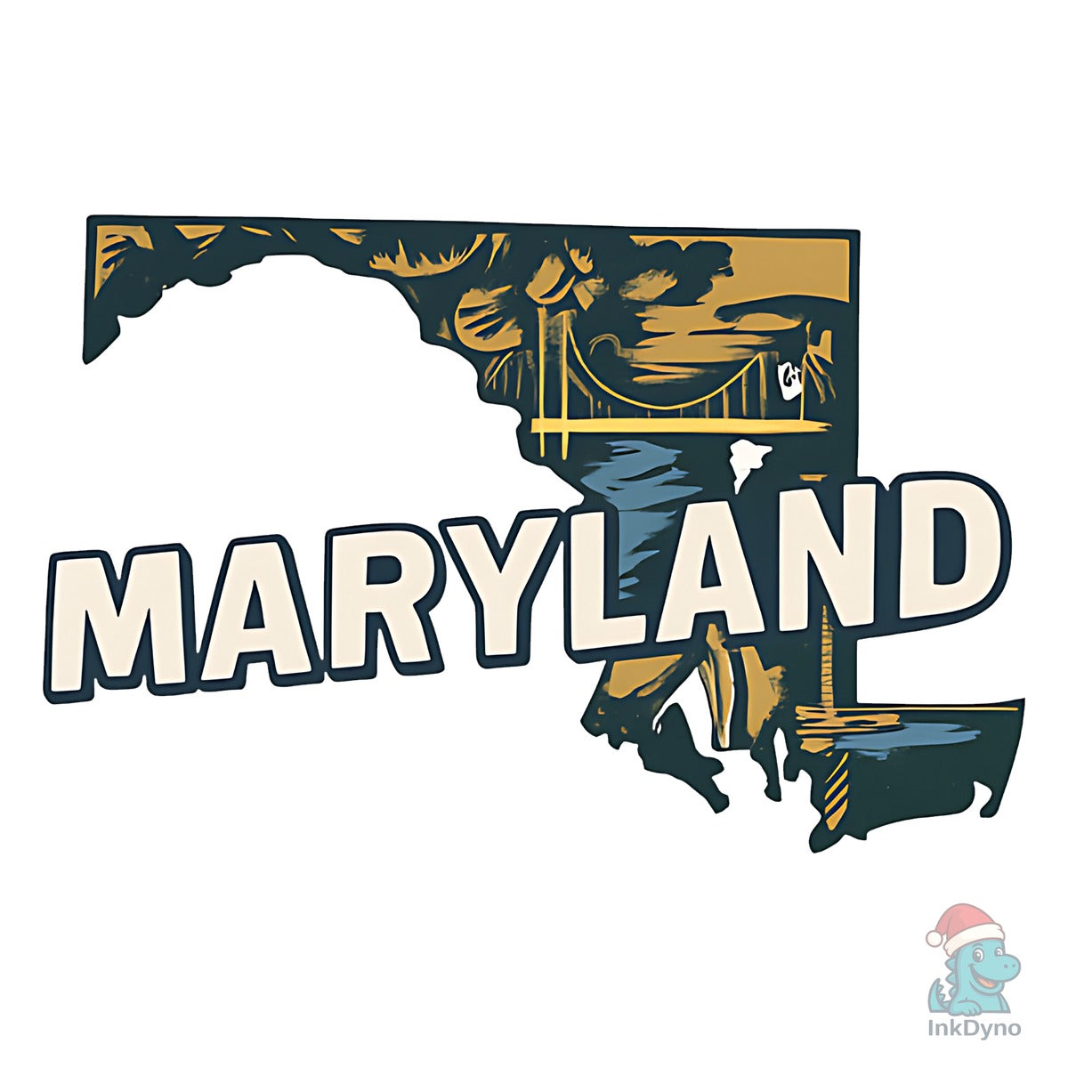 Maryland State Map