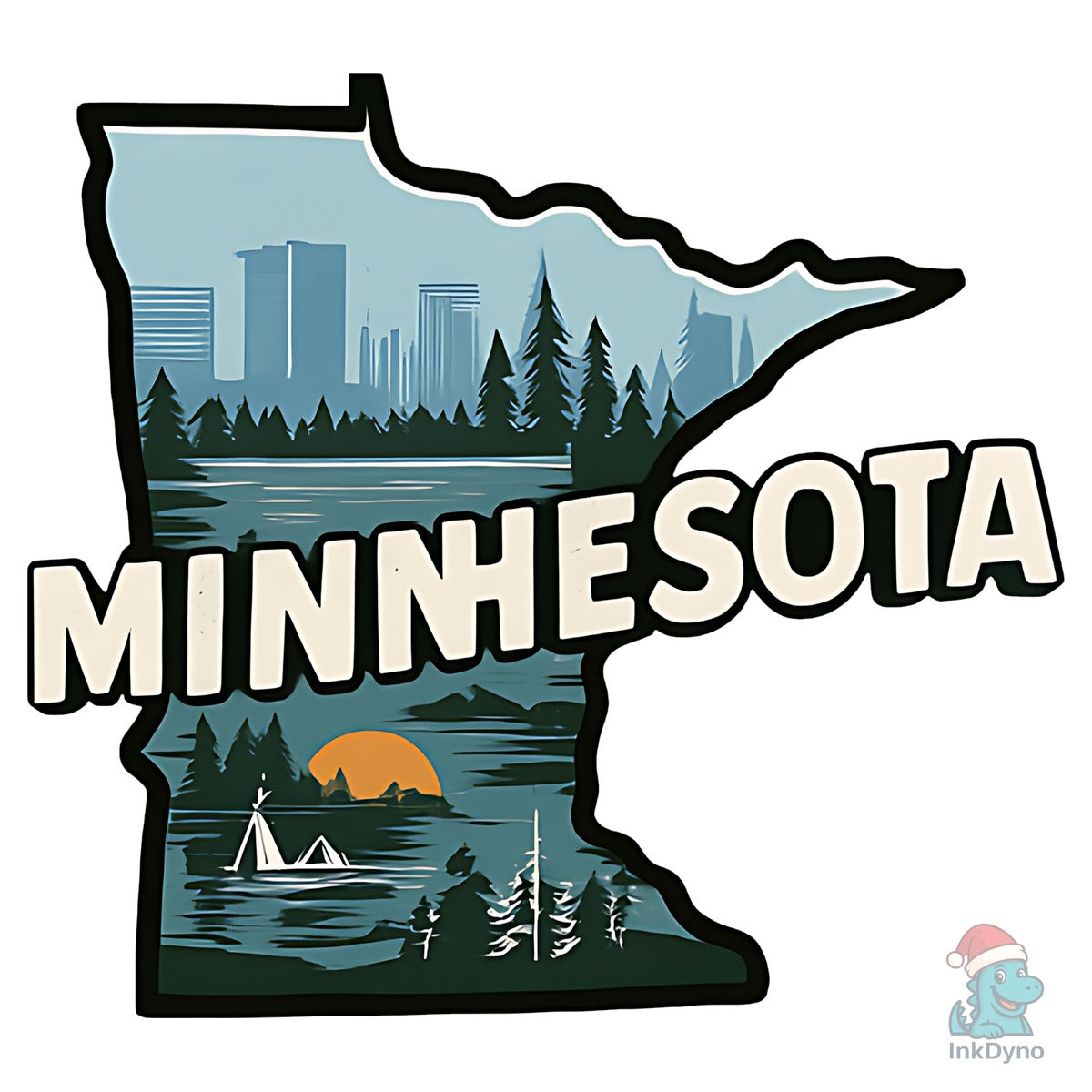 Minnesota State Map