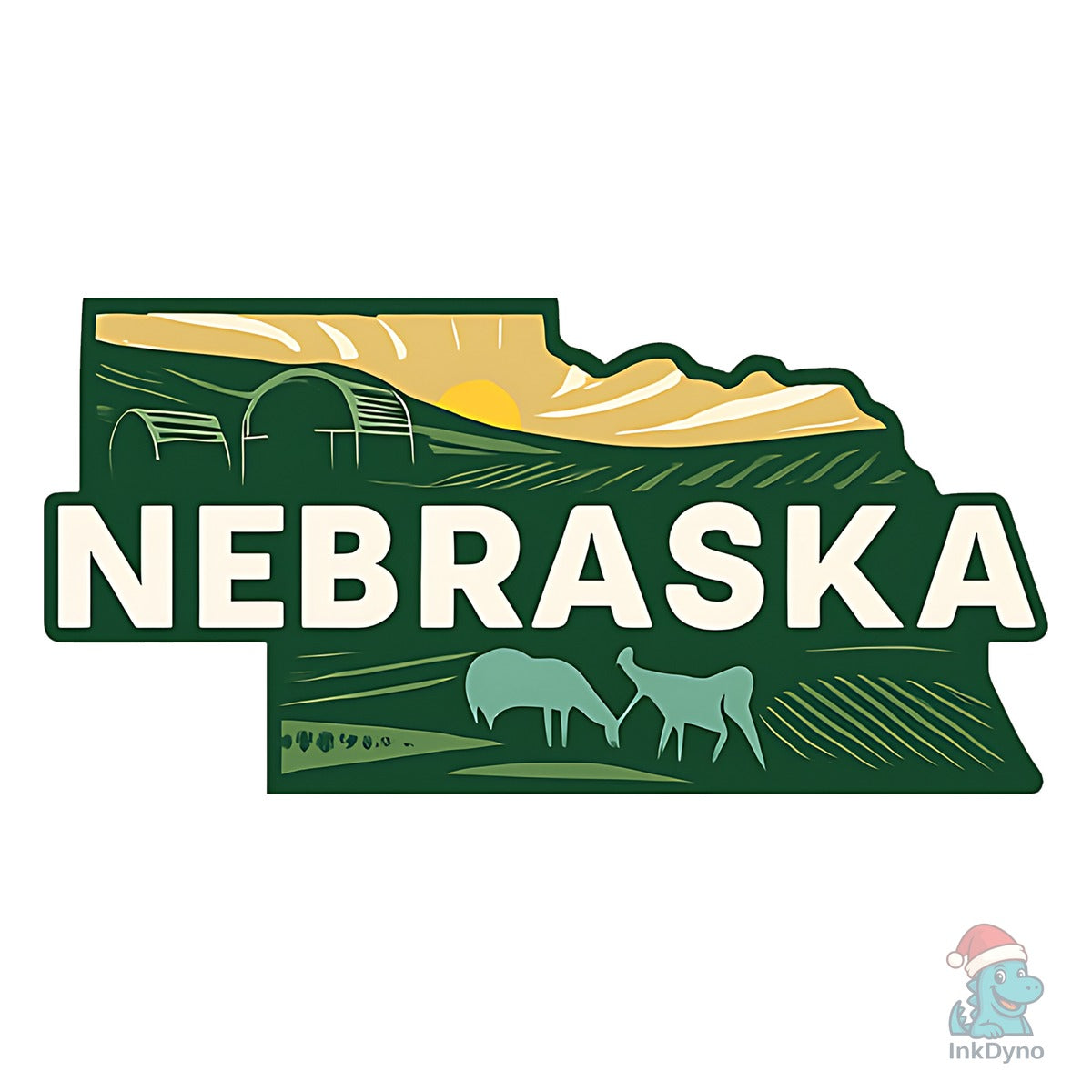 Nebraska State Map