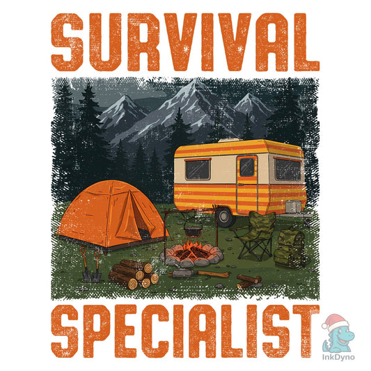 Survival Specialist Outdoor T-Shirt - DTF Transfer