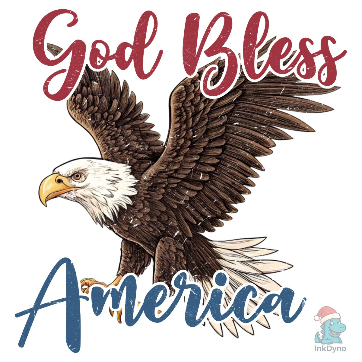 Good Bless America T-Shirt Design