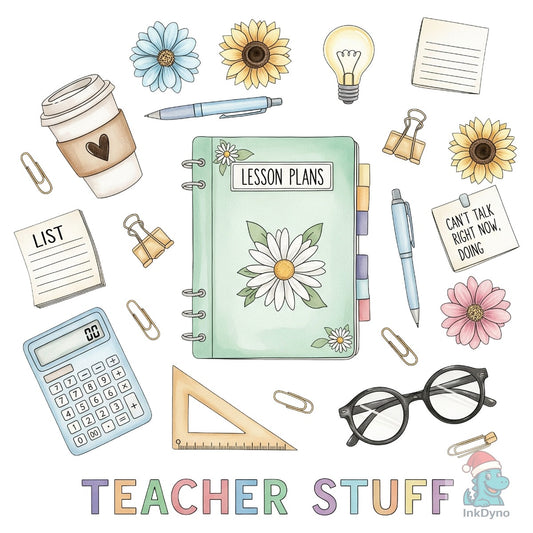 Teacher Stuff Back to School - DTF Transfer