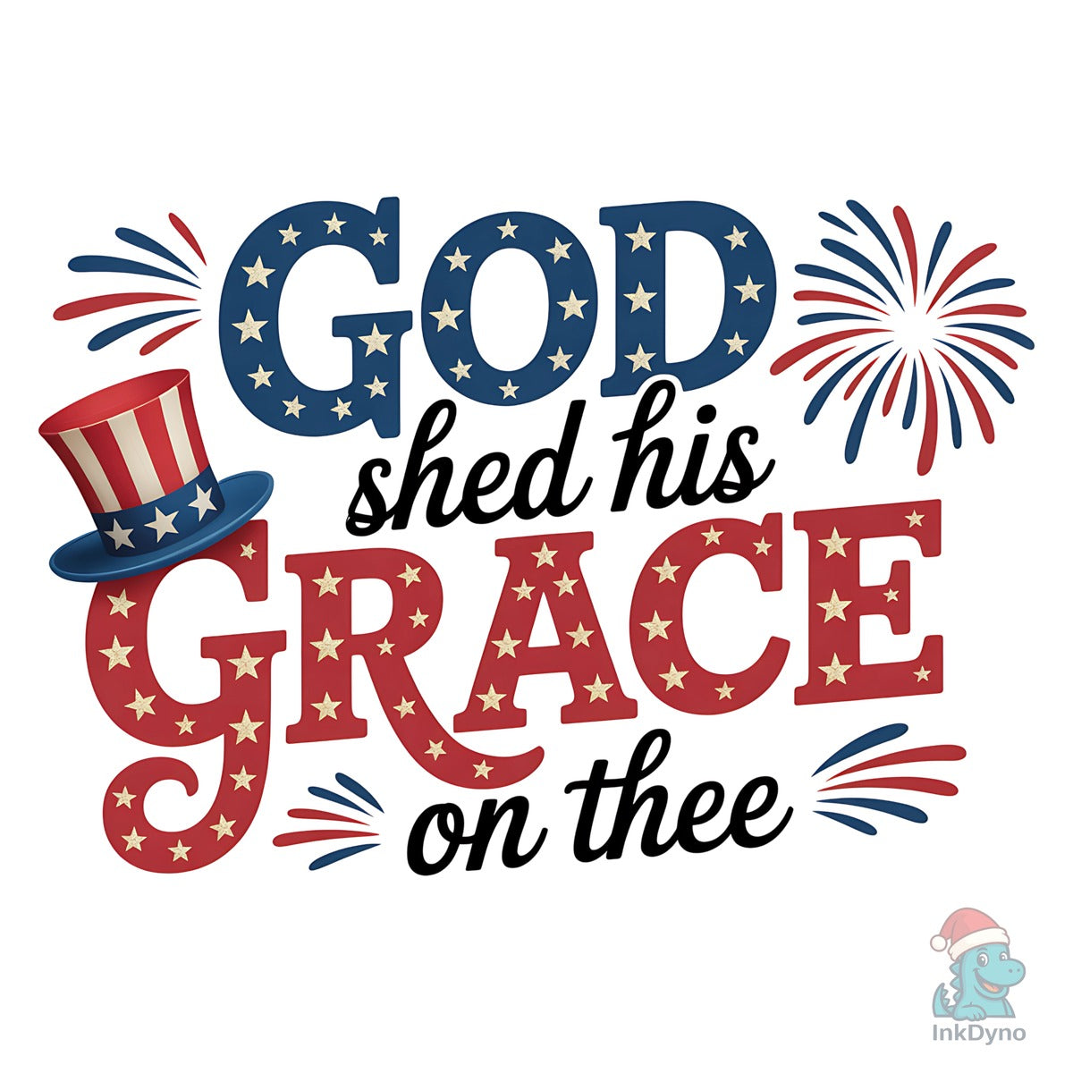 God Shed His Grace Patriotic