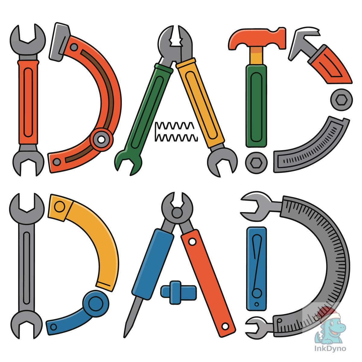 "Creative Dad Tools Design for Father's
