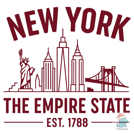 New York the Empire State - DTF Transfer