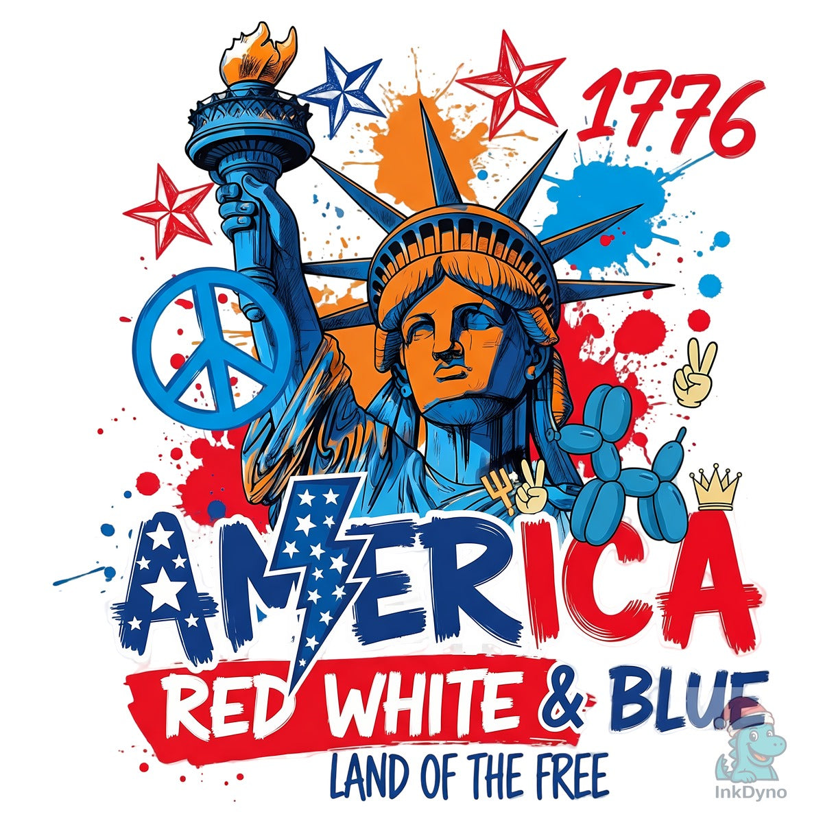 Statue of Liberty Sublimation Usa