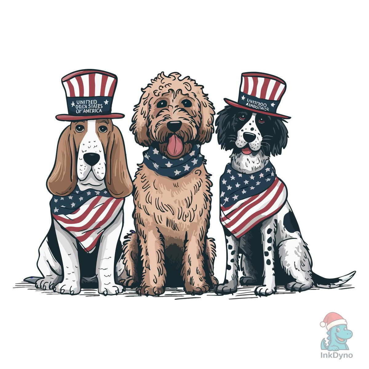 Vintage USA Dogs