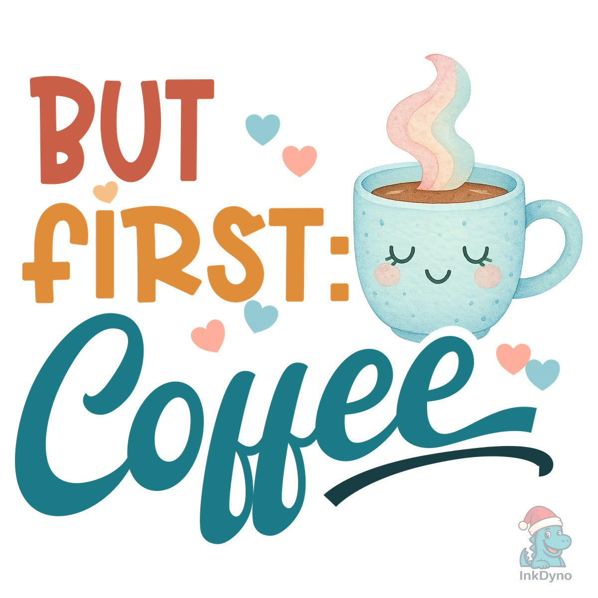 But First Coffee T-shirt and Mug