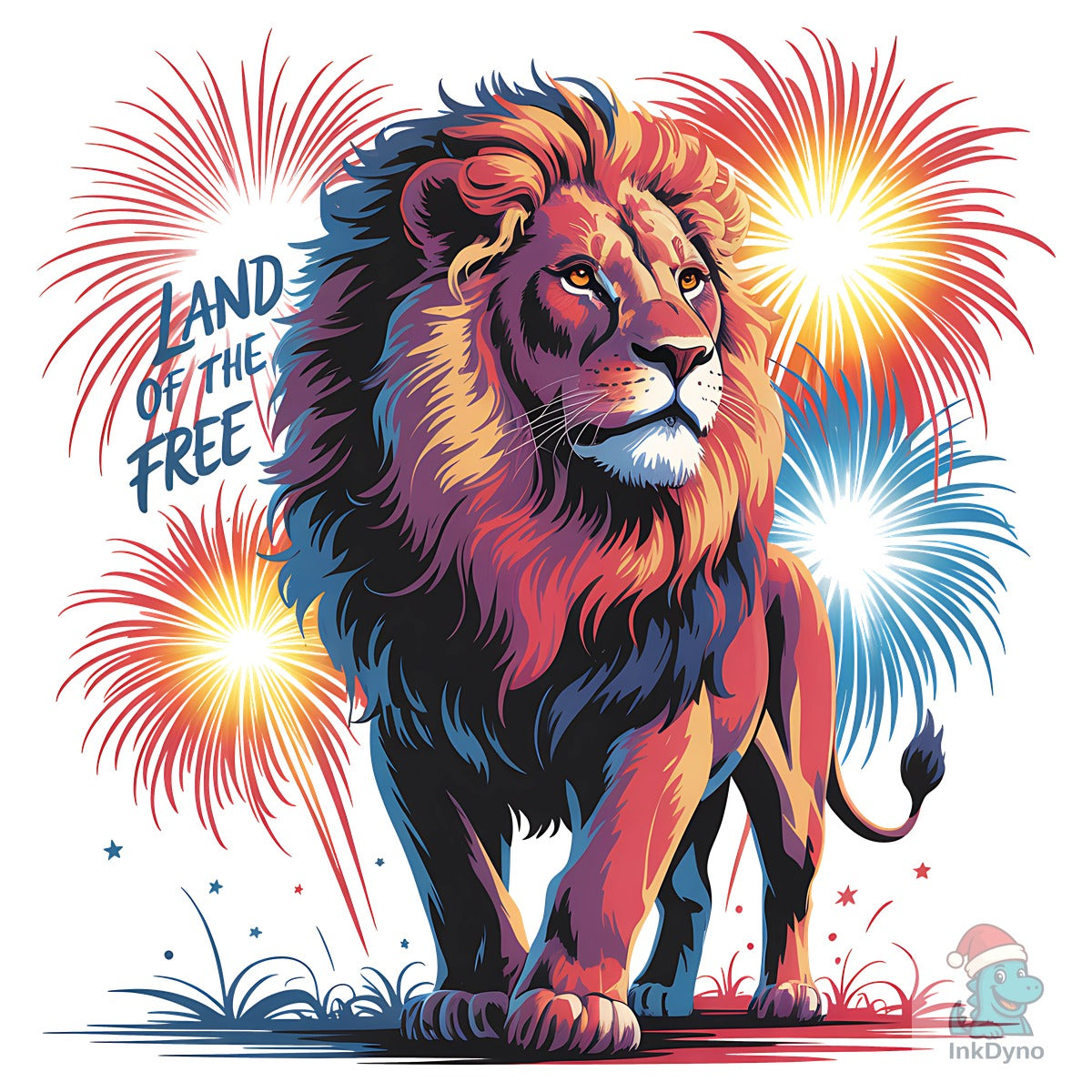 Land of the Free Lion Fireworks