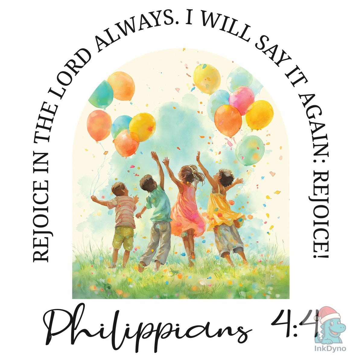 Christian Bible Verse Philippians 4:4