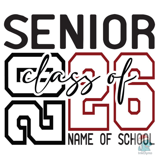 Senior Class of 2026 - DTF Transfer
