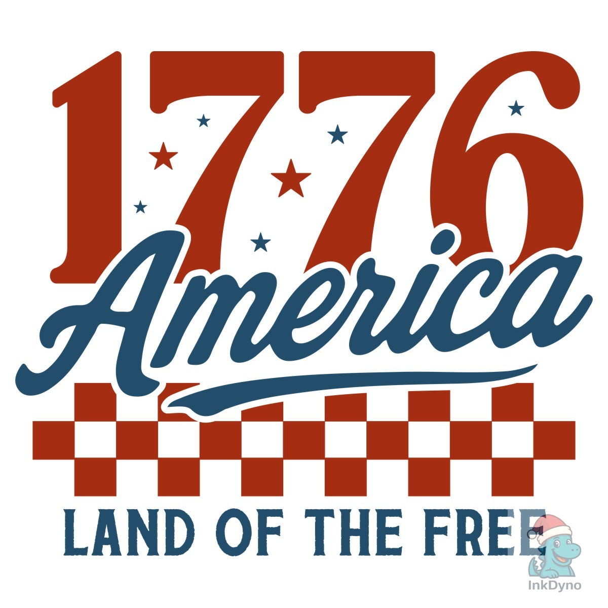 4th of July 1776 America Land