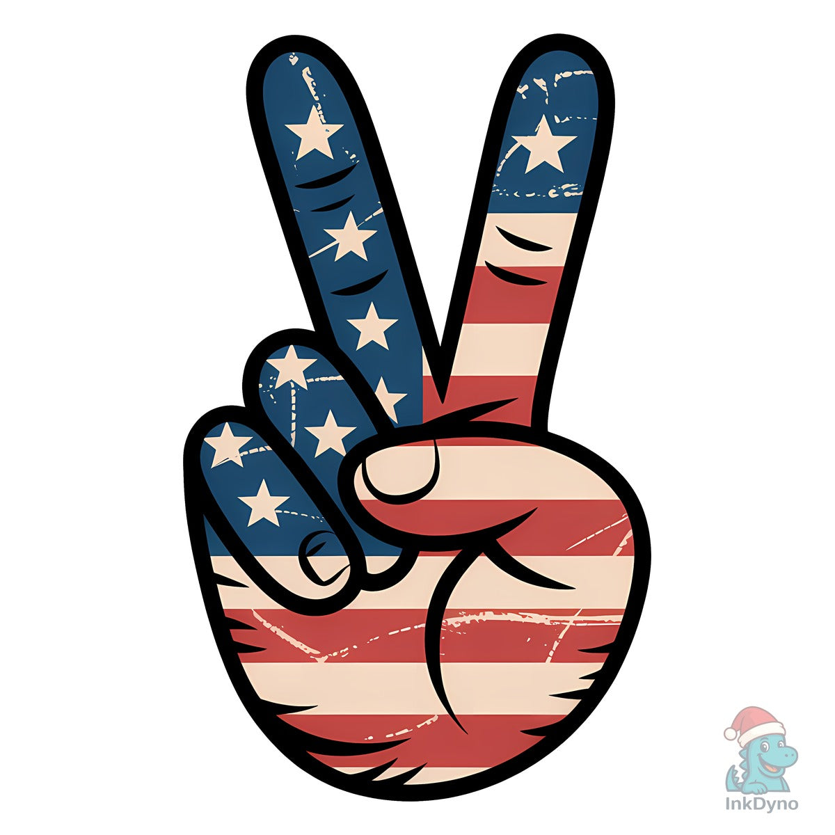 America Peace 4th of July Shirt