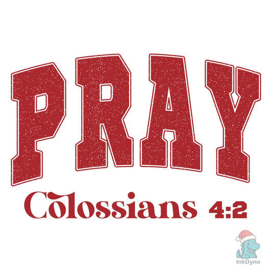 Pray Christian Jesus God Sublimation - DTF Transfer