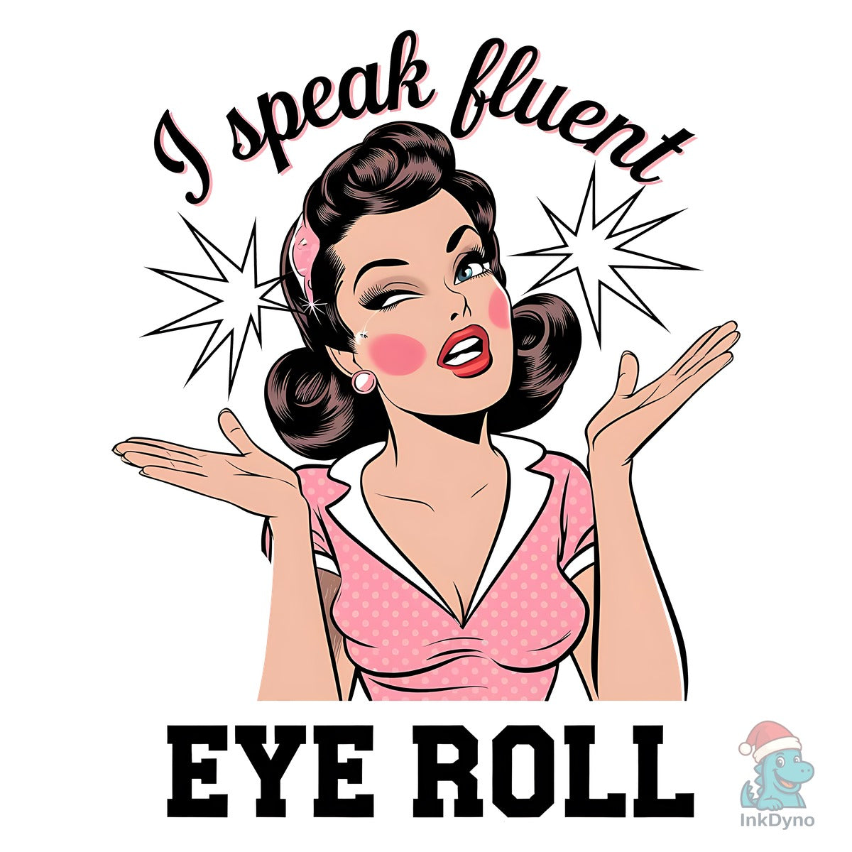 Funny Vintage Sarcastic Girl Sassy