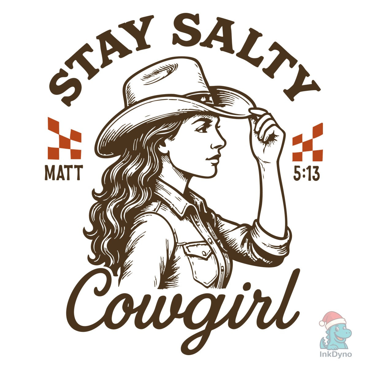 Stay Salty Cowgirl Christian Western