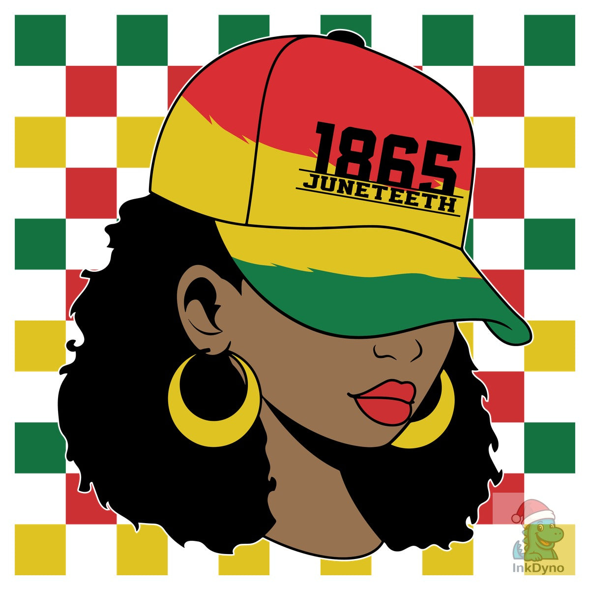 Juneteenth 1865 Afro Woman Freedom