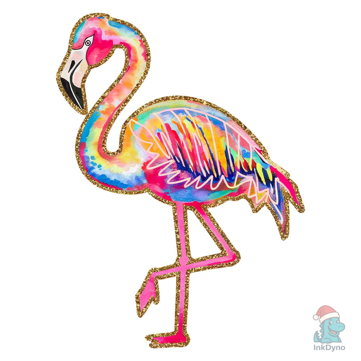 Summer Flamingo Retro Summer