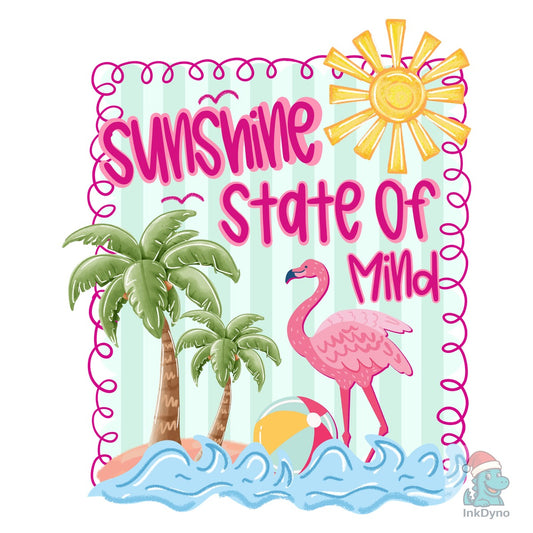 Sunshine State of Mind Summer - DTF Transfer