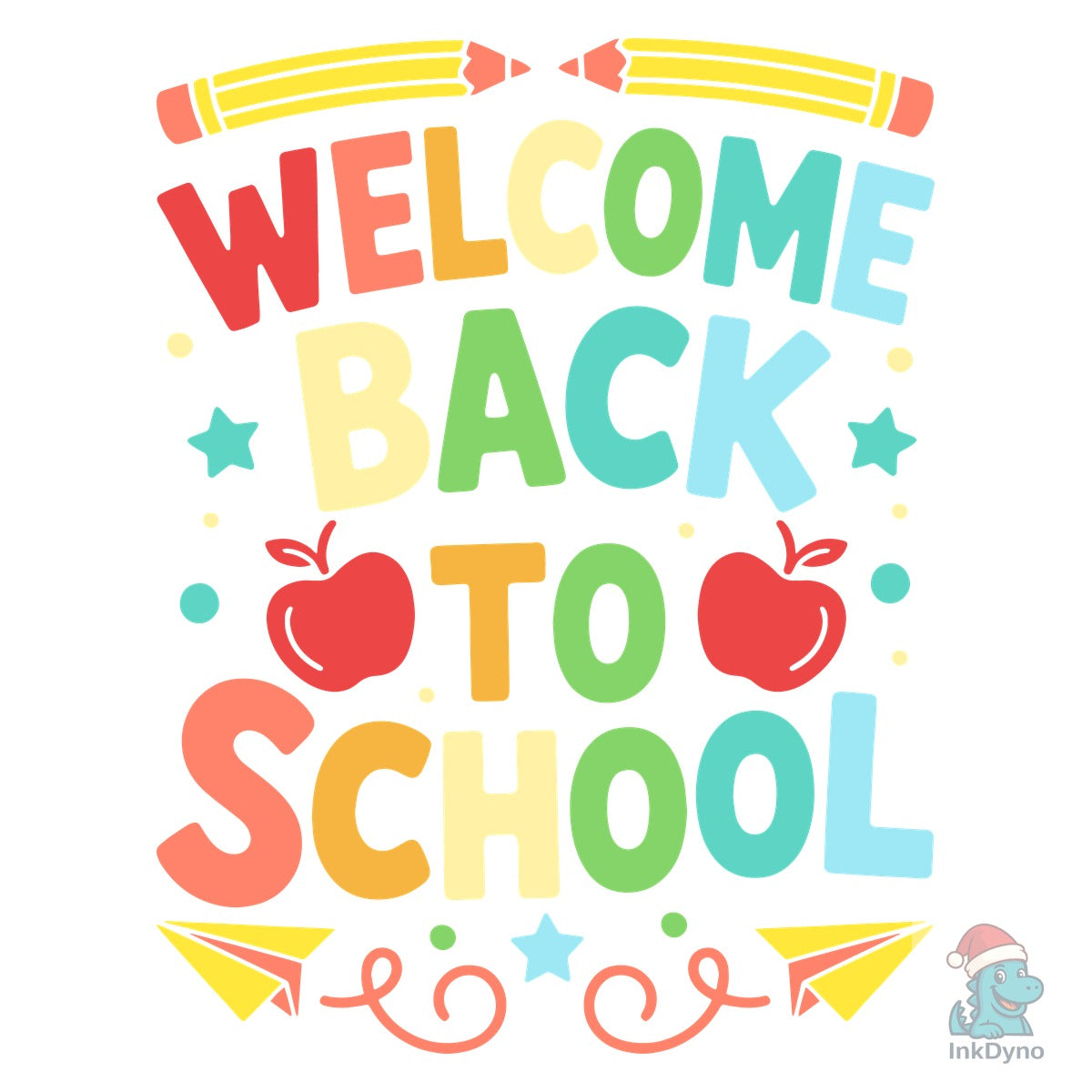 Welcome Back School Quote Art