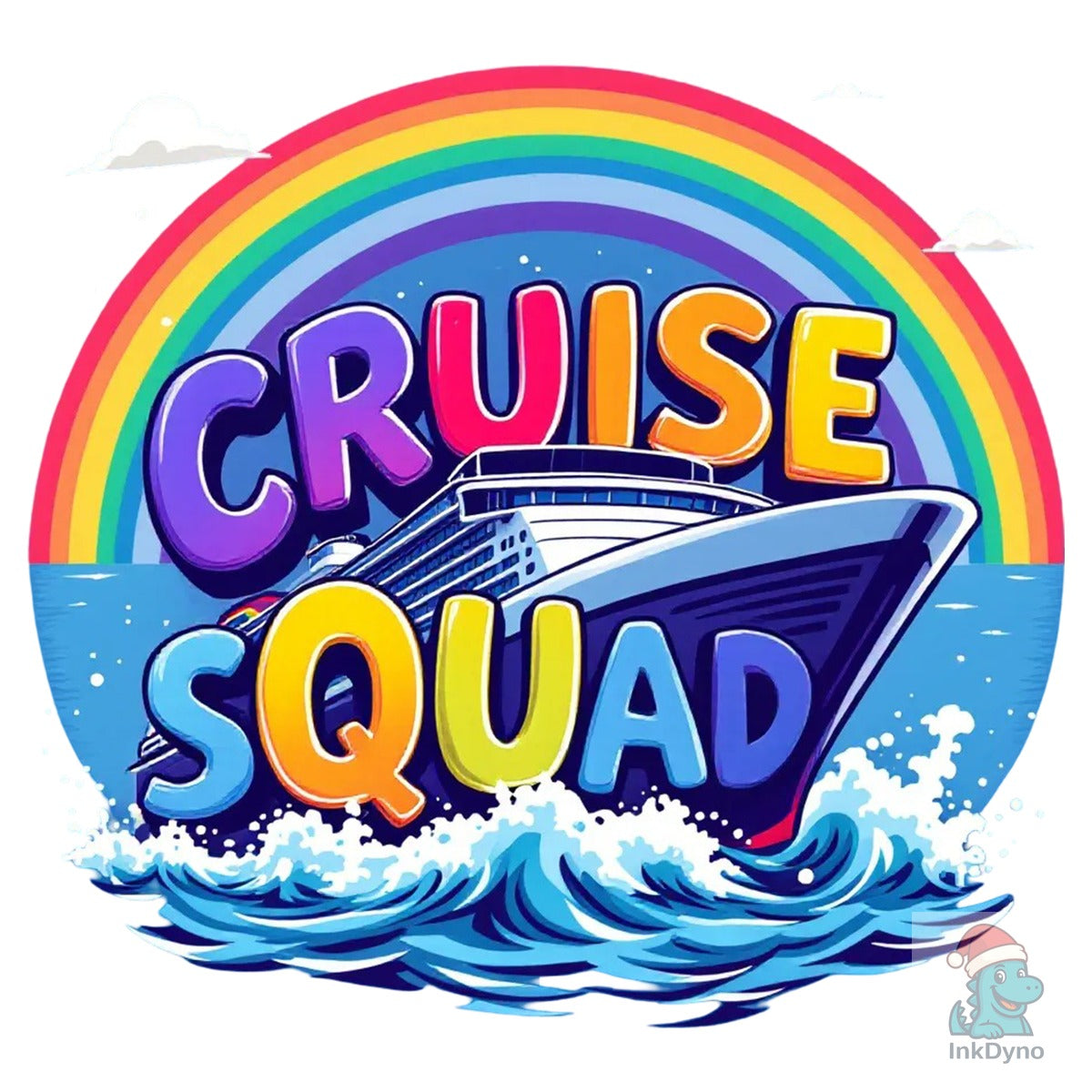 Rainbow Ocean Cruise Squad Shirt