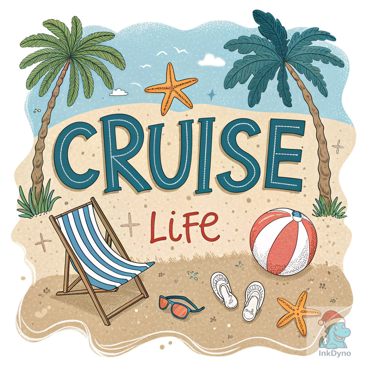 Summer Vacation Vintage Cruise Life