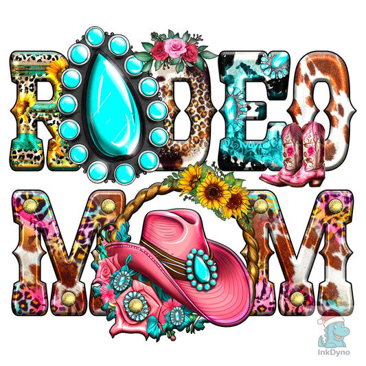 Rodeo Mom Rodeo Vibes - DTF Transfer