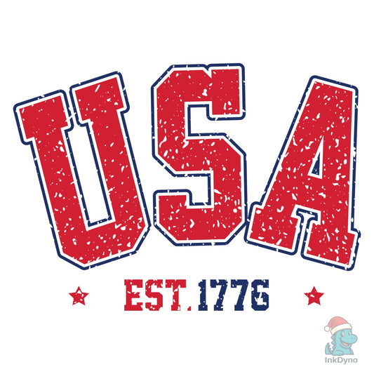 USA 1776 Independence Day - DTF Transfer