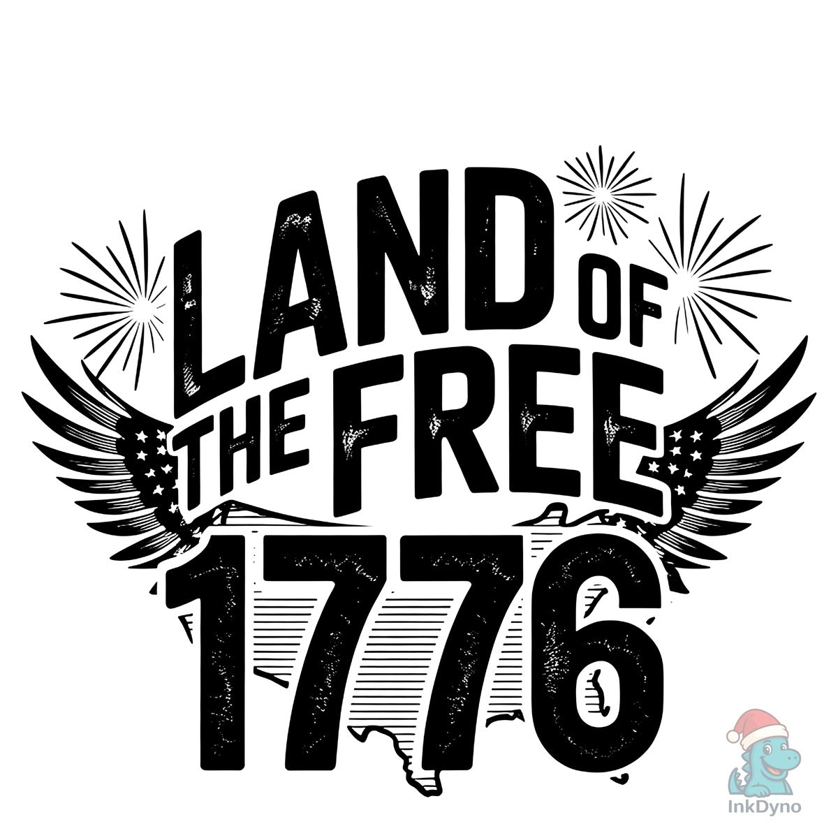 Land of the Free 1776 4th of July