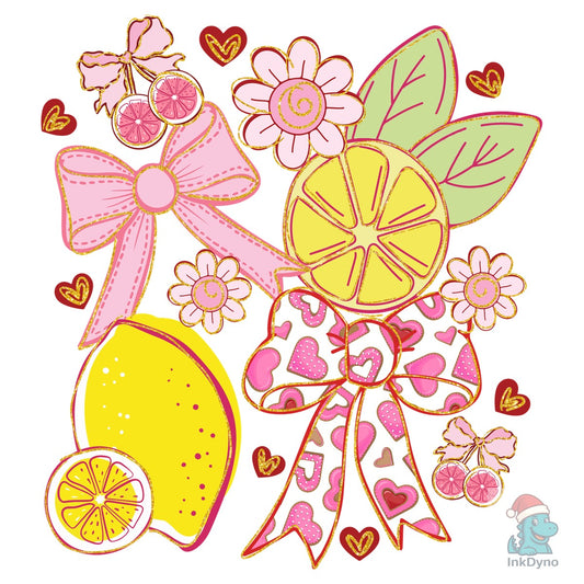 Boho Lemon Coquette Summer - DTF Transfer