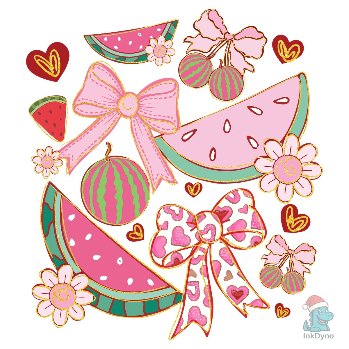 Boho Watermelon Coquette