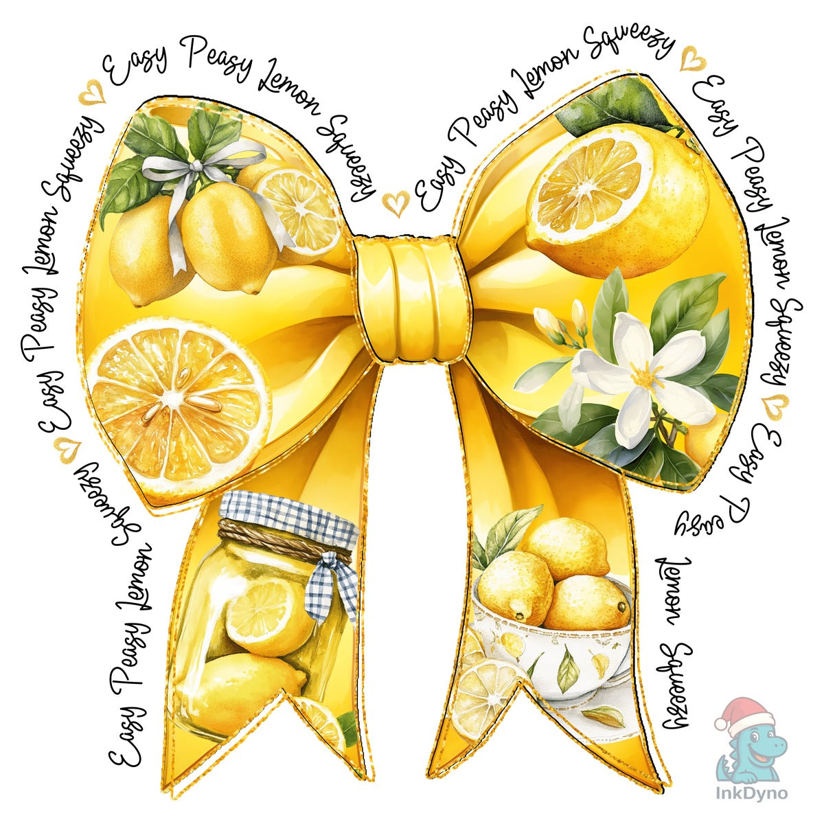 Coquette Summer Lemon Bow